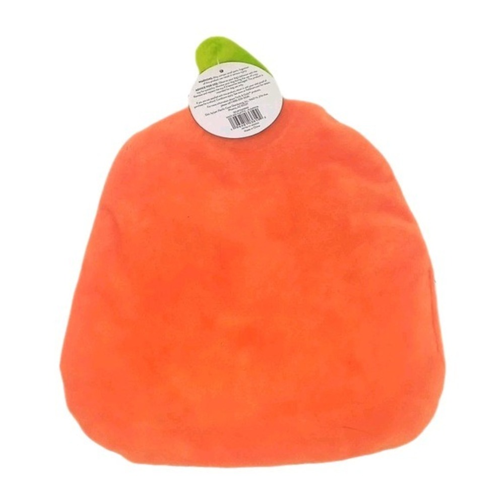 Thrills & Chills Halloween 9" Pumpkin Crinkle‎ Dog Toy With Squeaker New - Picture 2 of 2